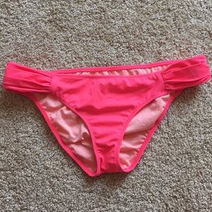 Victoria Secret Ruched Hipster Bikini Bottoms
